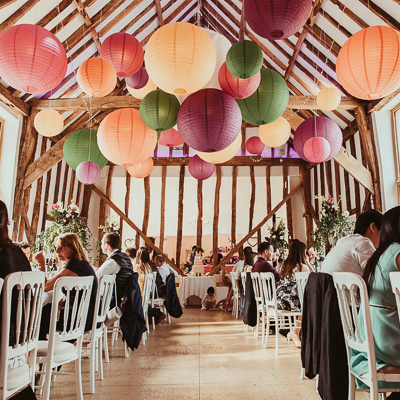 Festival wedding - Selina and Nick